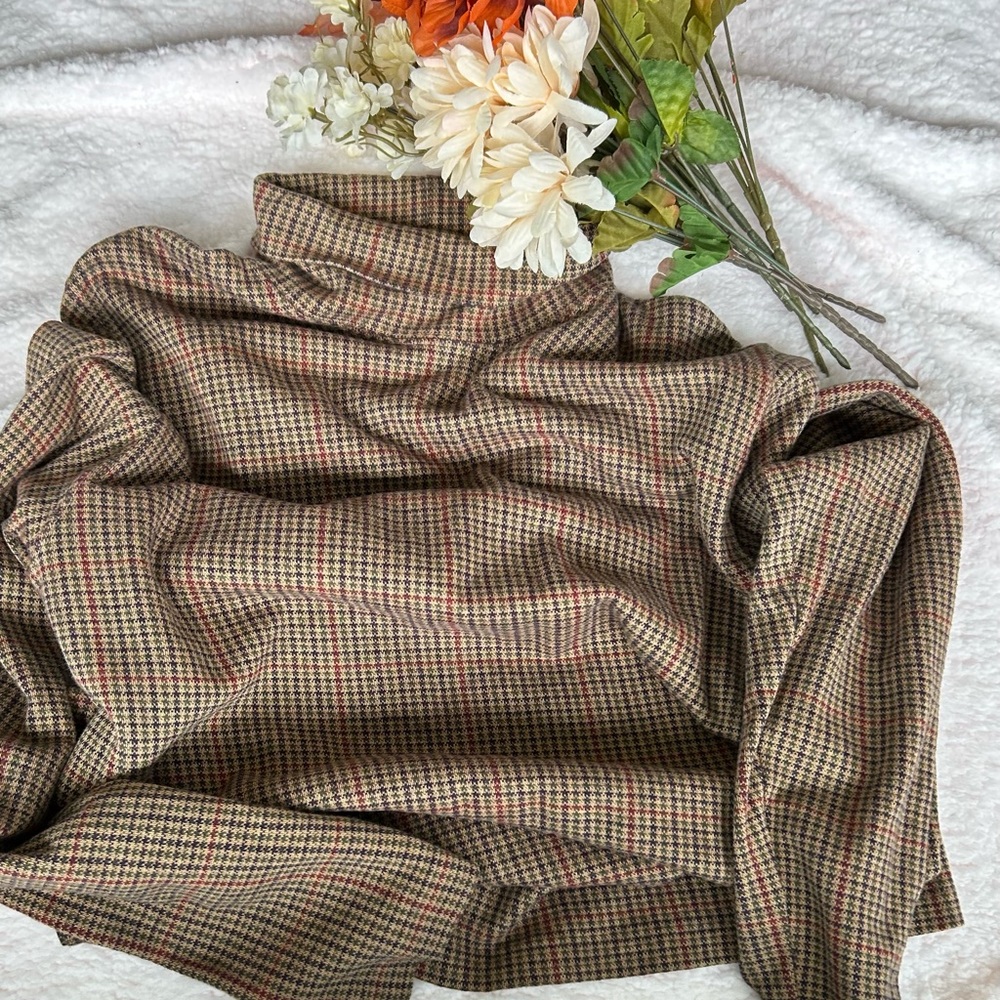Lands End turtle neck. Long sleeved size Large multi colored